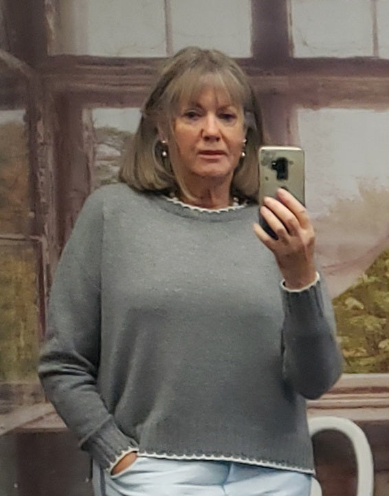 AIDA- Picot edged Jumper
