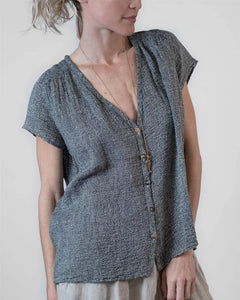 CAMICIA VASENECOLA- Pulcinella Nero