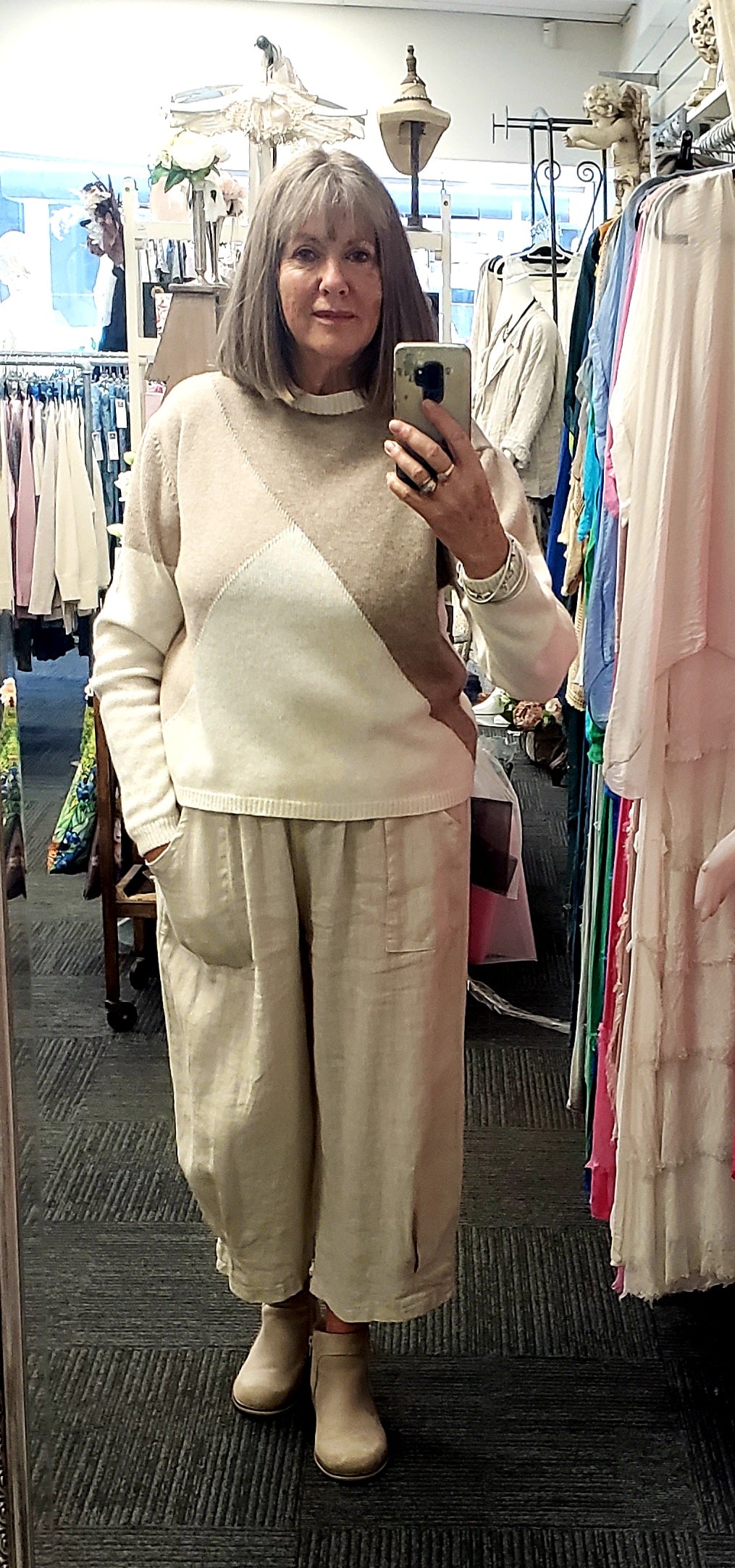 DIANA - Harlequin Jumper