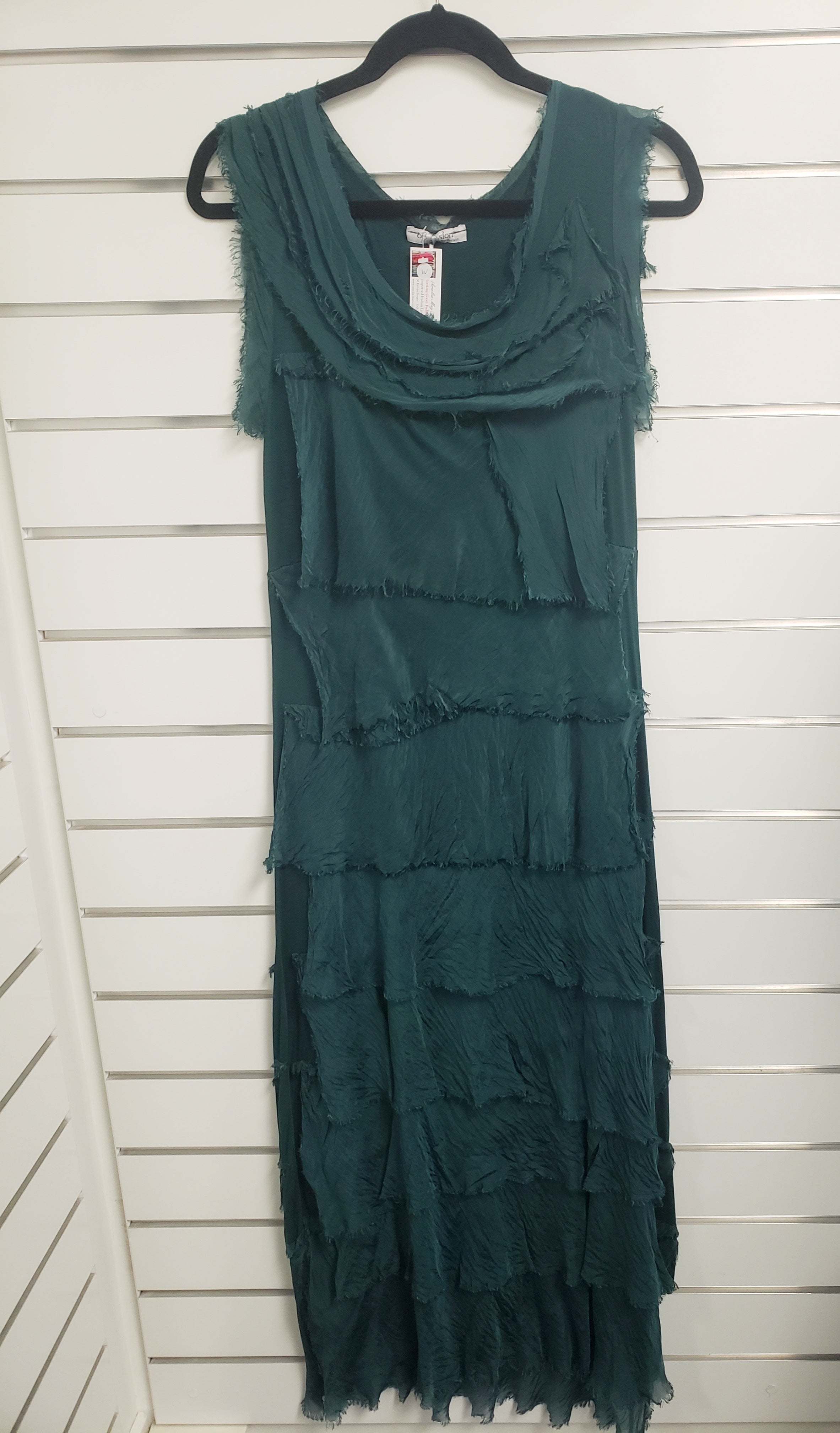 DONATELLA Silk Maxi Dress