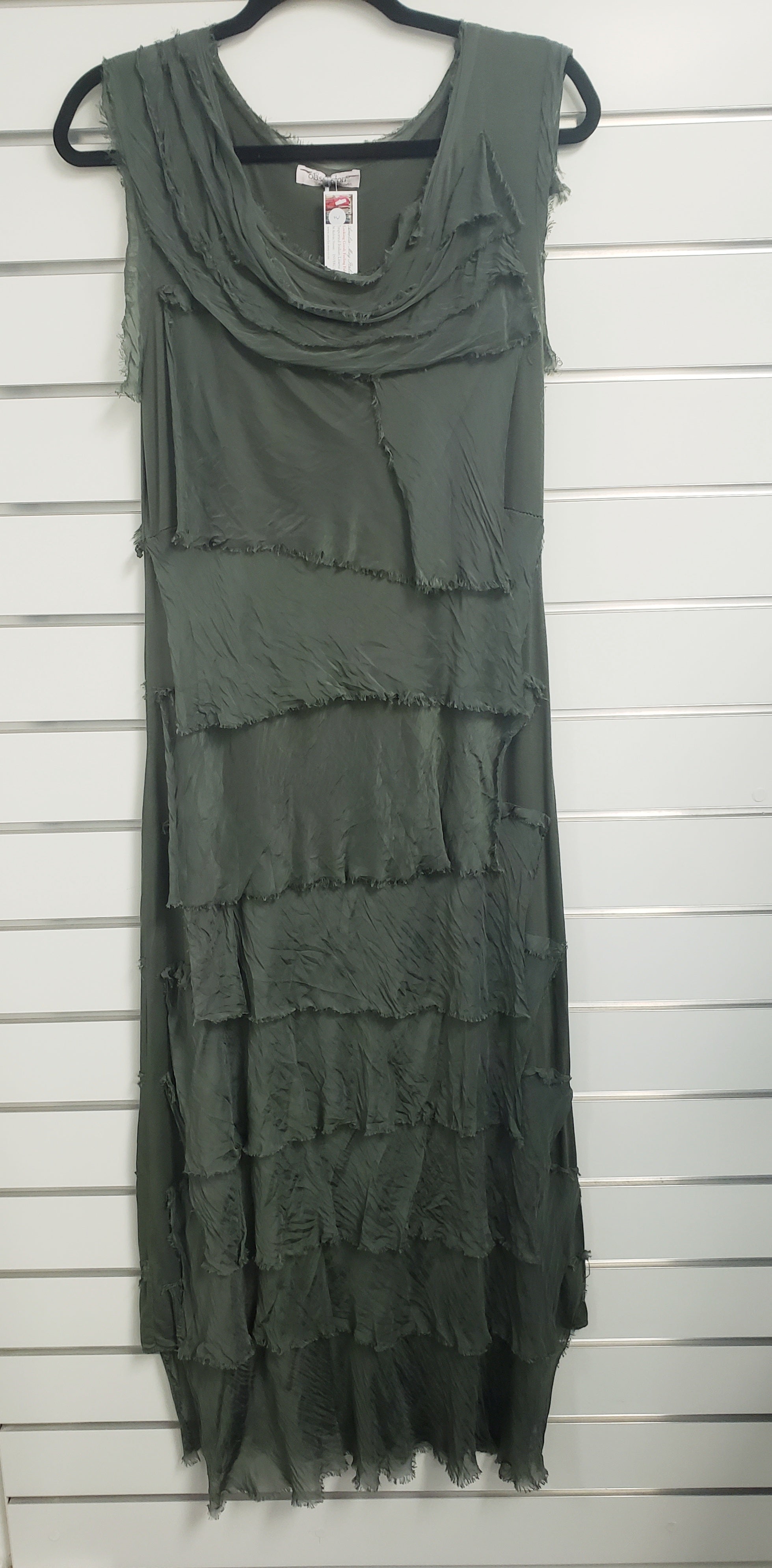 DONATELLA Silk Maxi Dress