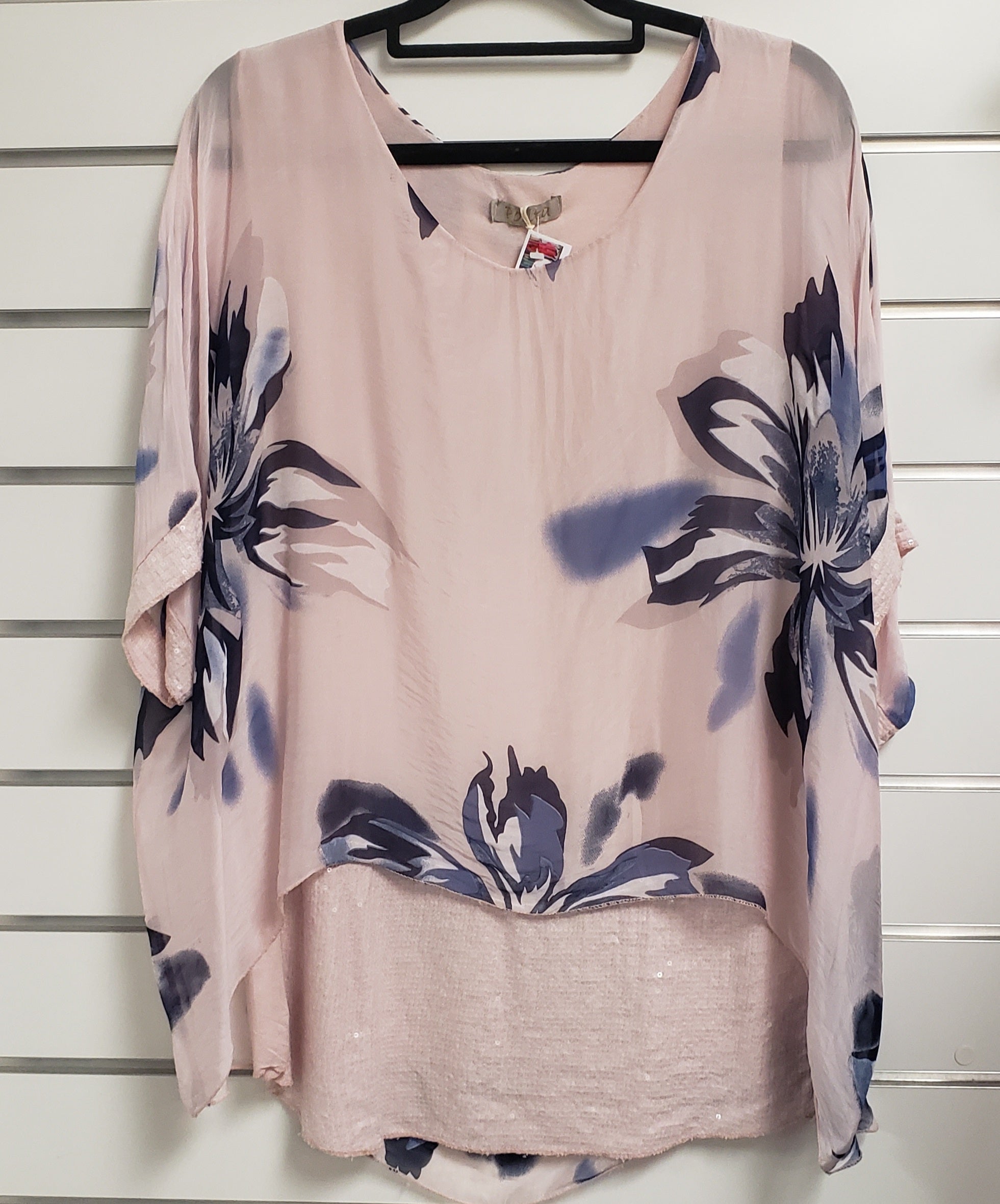 JAQUETTA - Silk Sequin Top