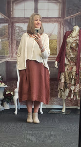 LEANA - Double Hem Detailed Dress