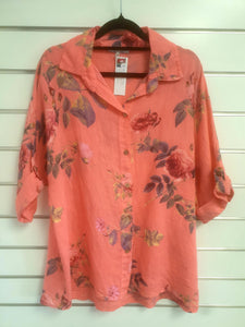 LUISA- Summer Rose shirt