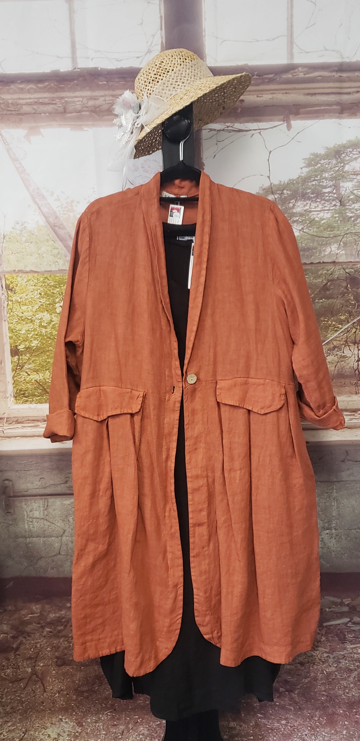 MARCELLA - Pleat detail Coat