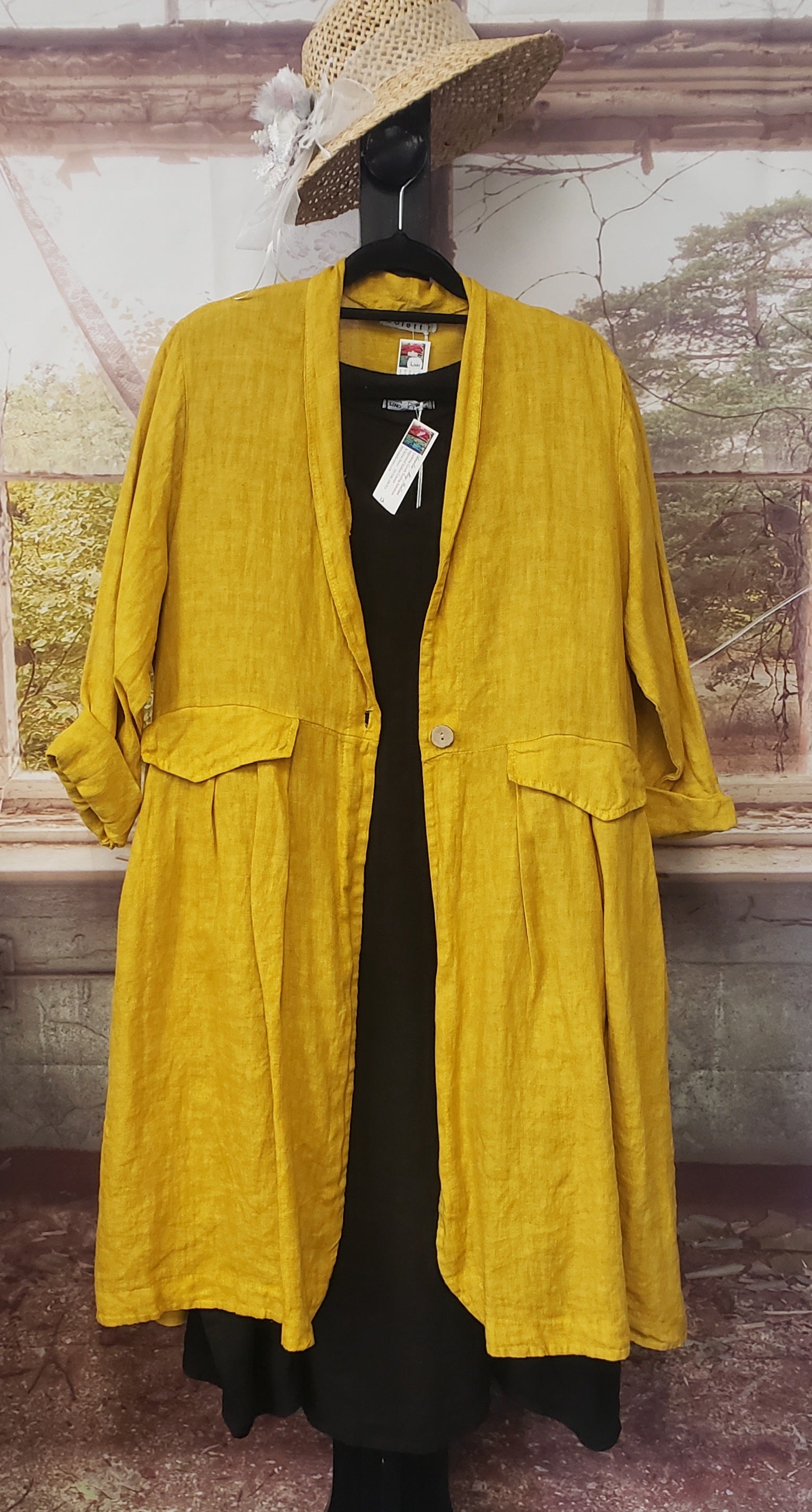 MARCELLA - Pleat detail Coat