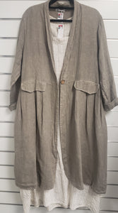 MARCELLA - Pleat detail Coat