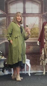 MARCELLA - Pleat detail Coat