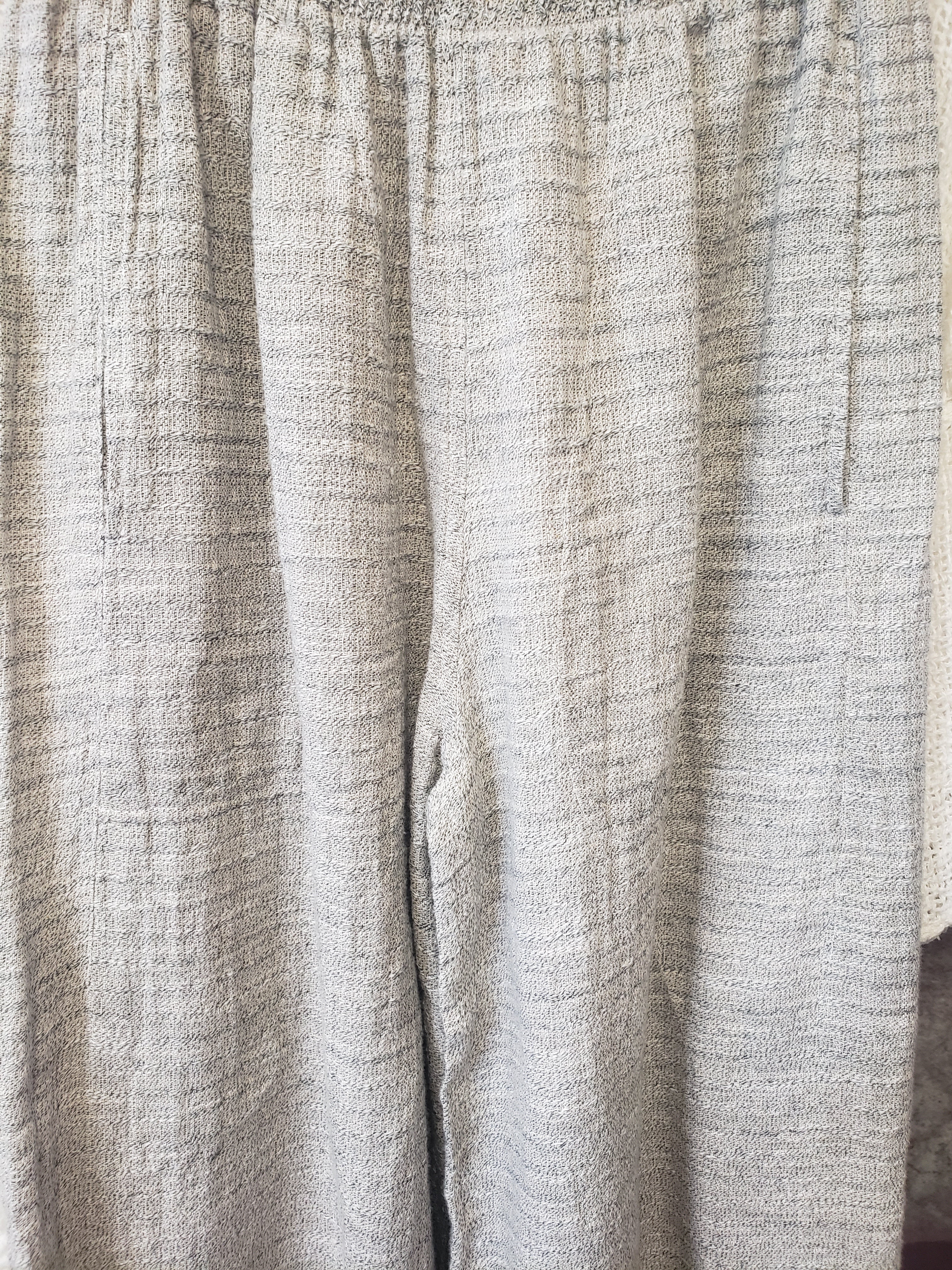 PANTALONE GUAGLIONE Tela Toto- Naturale