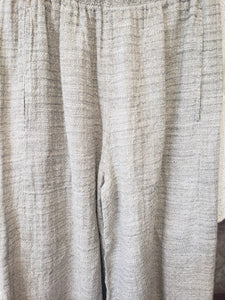 PANTALONE GUAGLIONE Tela Toto- Naturale
