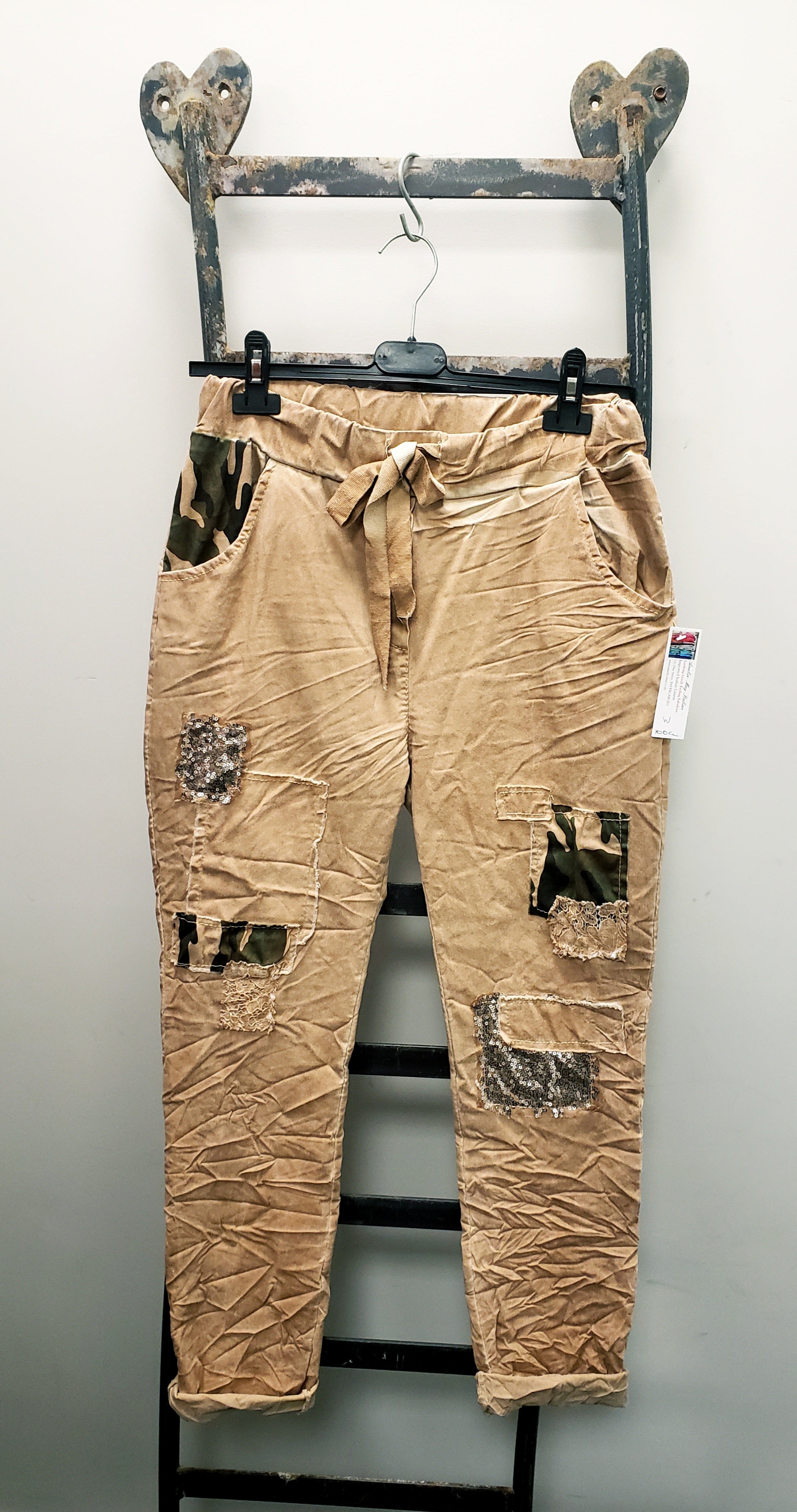 PAXE- Camo Patch Pants