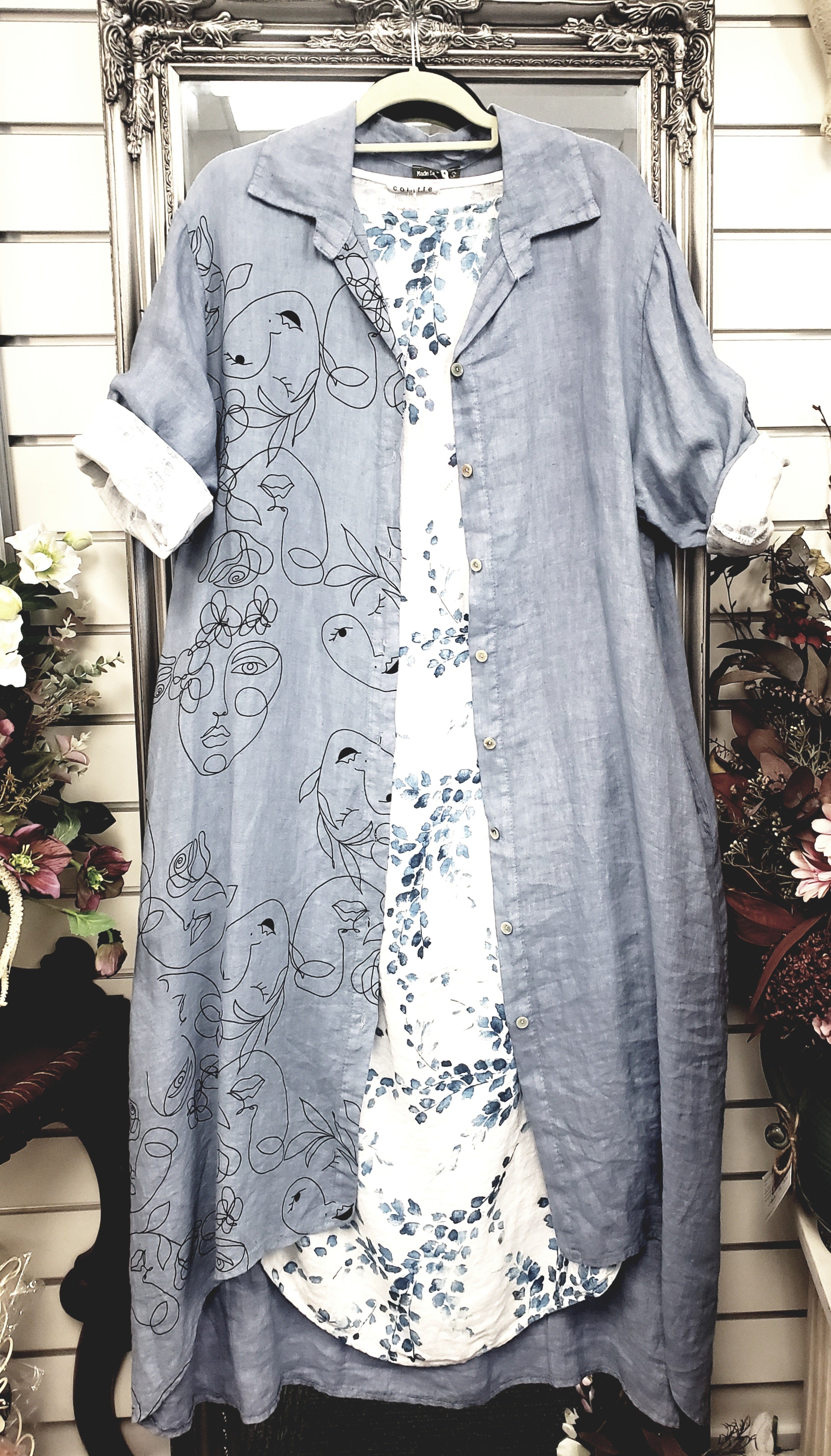 PICASSO  - Shirt dress Coat