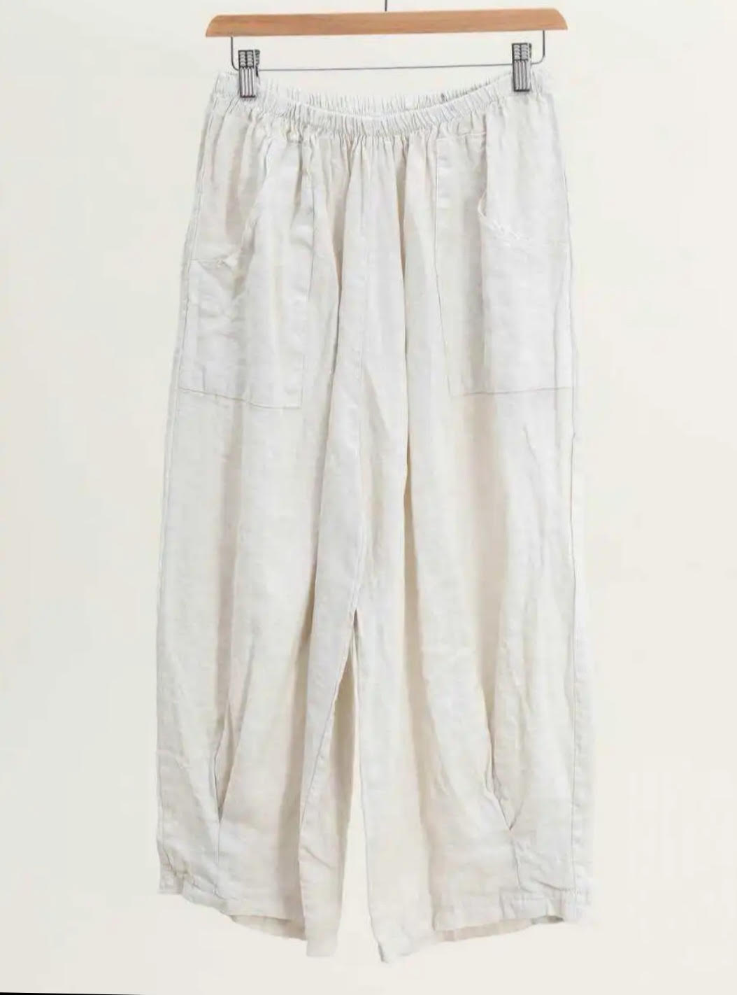 TERINA- 7/8 Linen Pants