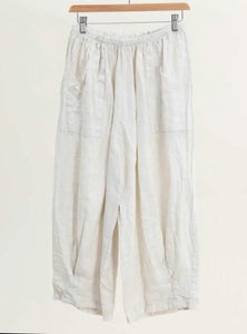 TERINA- 7/8 Linen Pants