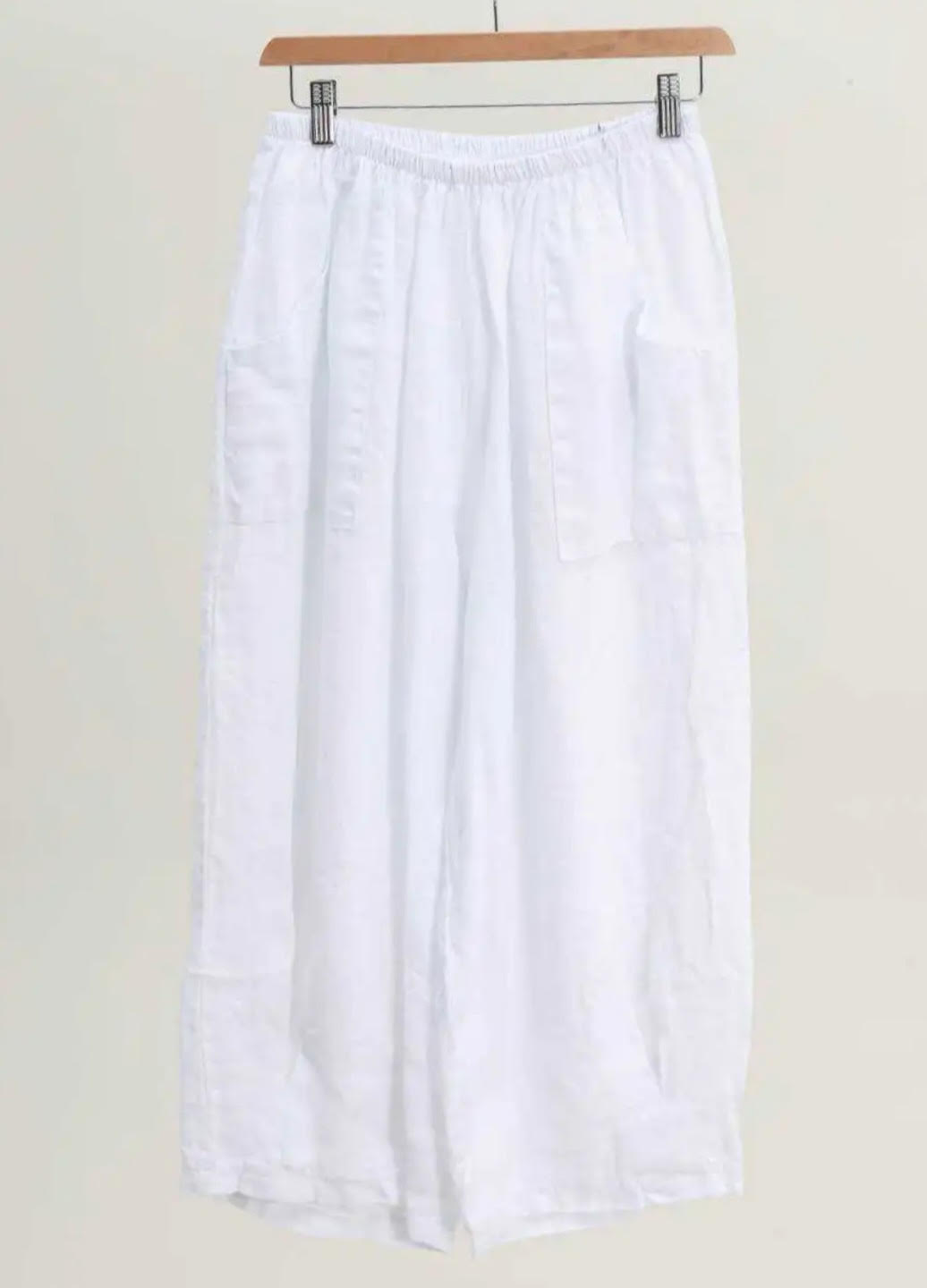 TERINA- 7/8 Linen Pants