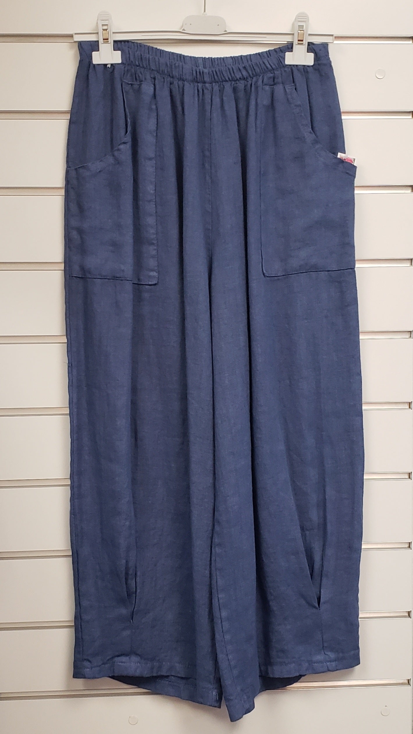 TERINA- 7/8 Linen Pants