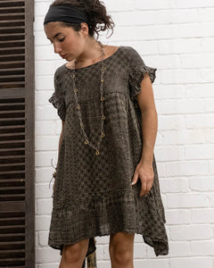 VESTITO BUFFETONE-burdell nero;