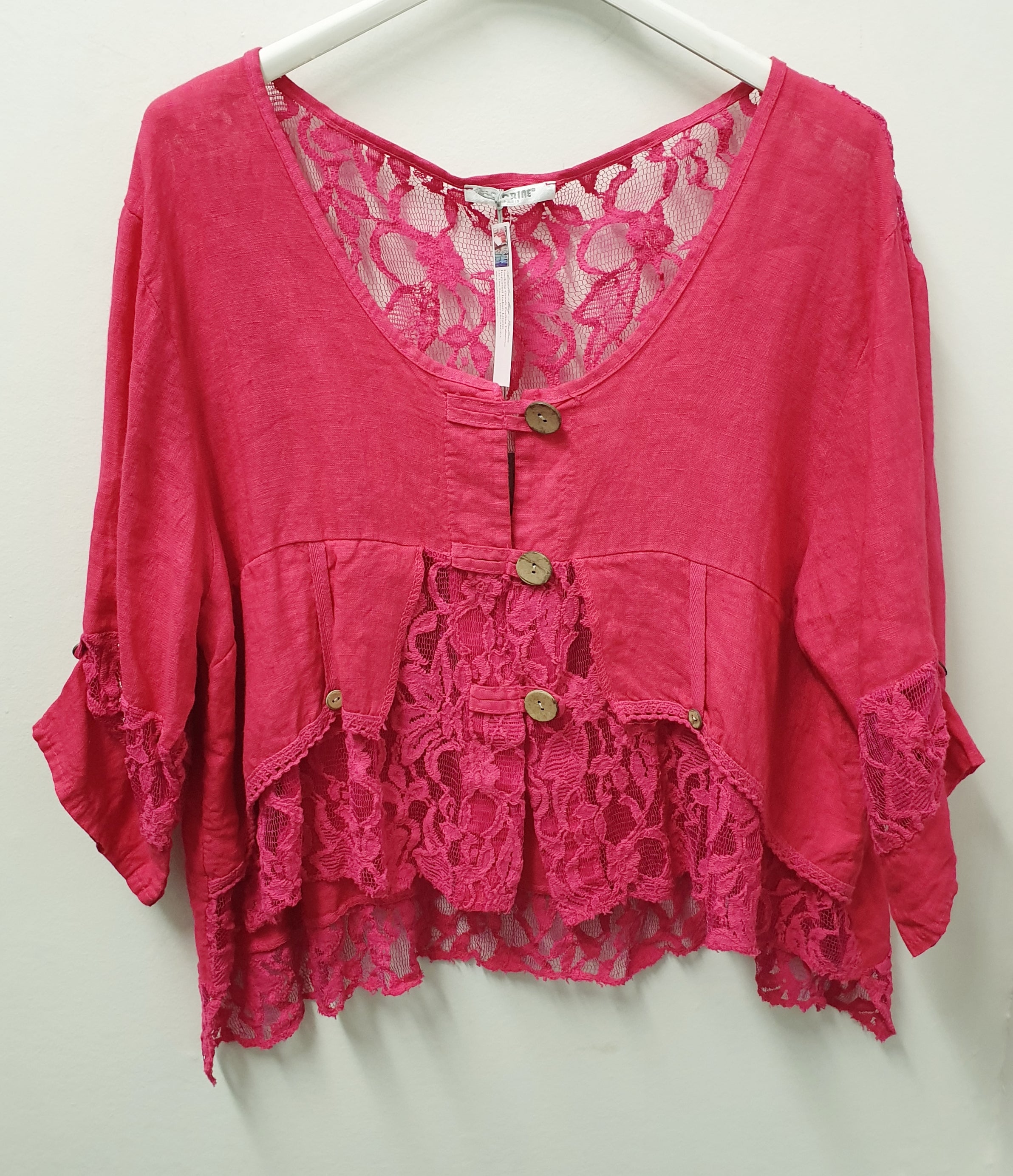 ANGELICA - Lace Detail Jacket