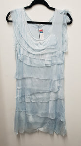 RAFFAELLA - Shredded Silk Mini Dress