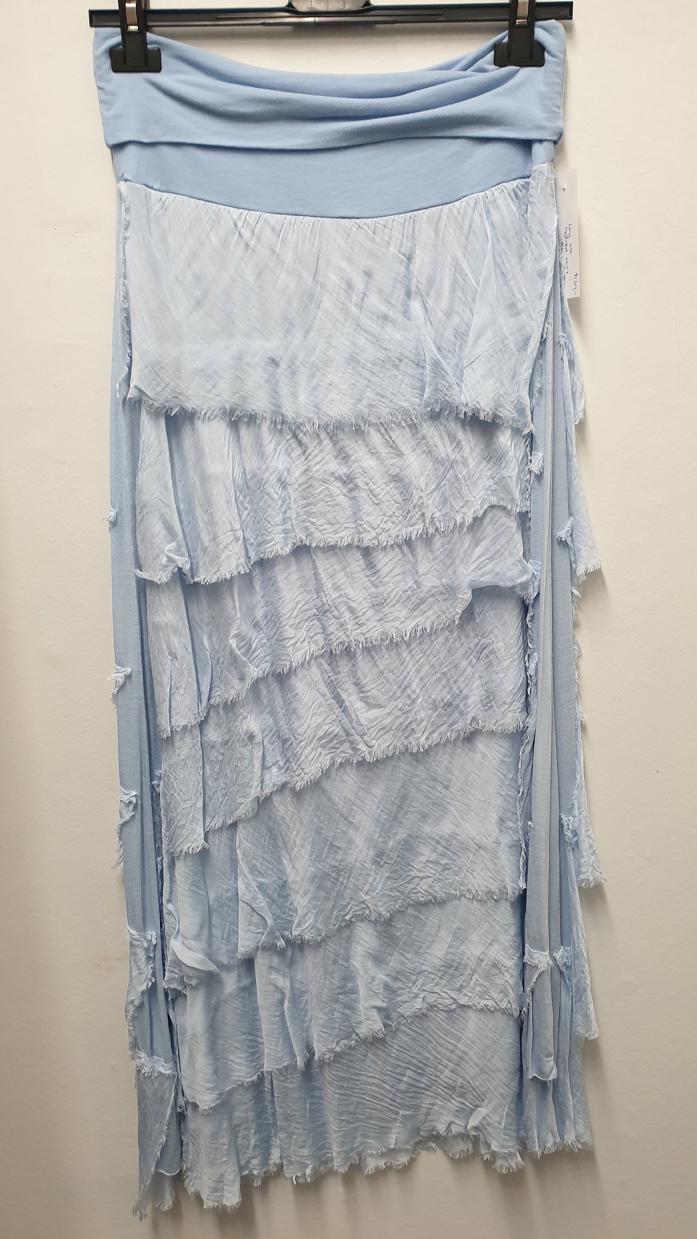 FLORENTINA- Shredded Silk Skirt