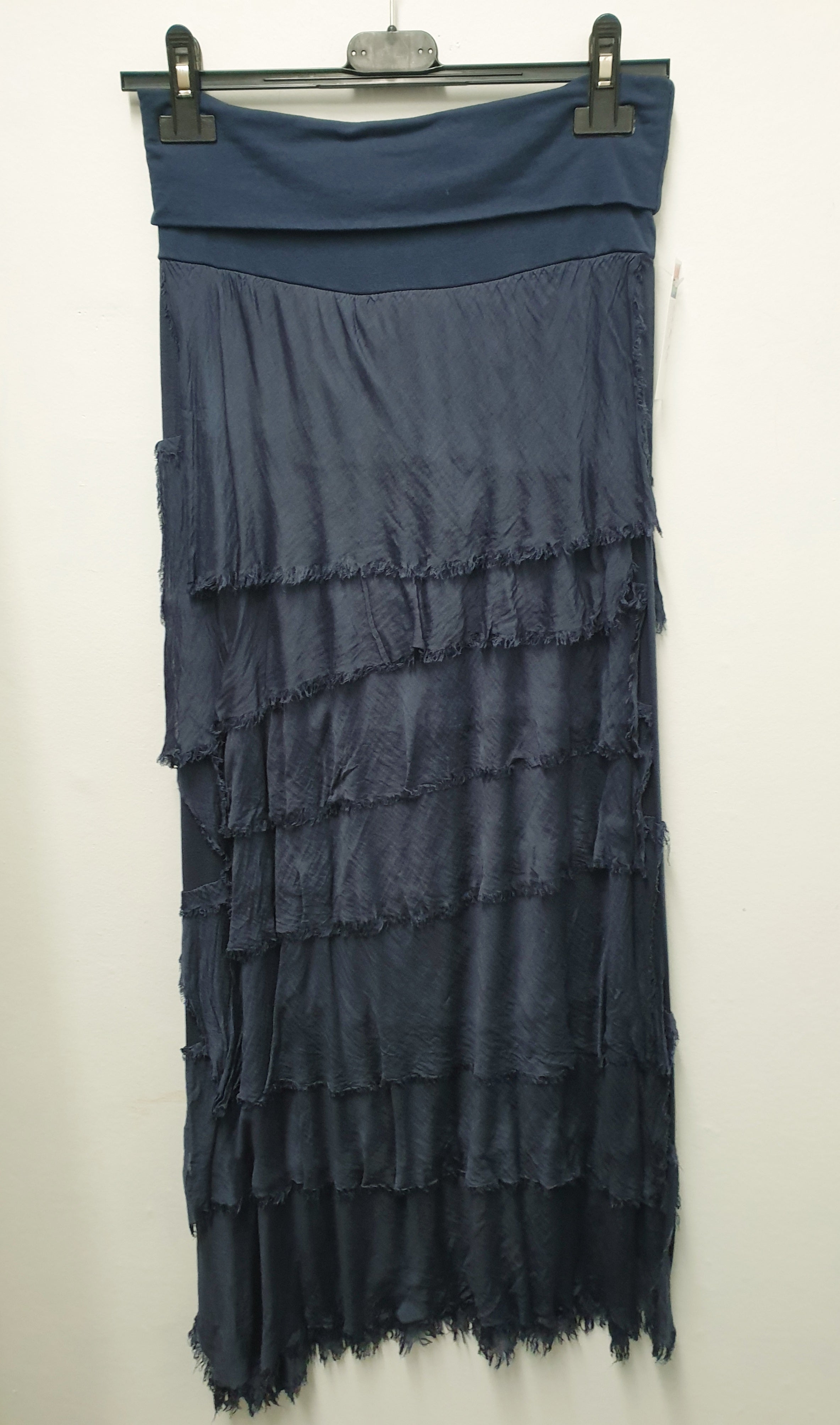 FLORENTINA- Shredded Silk Skirt