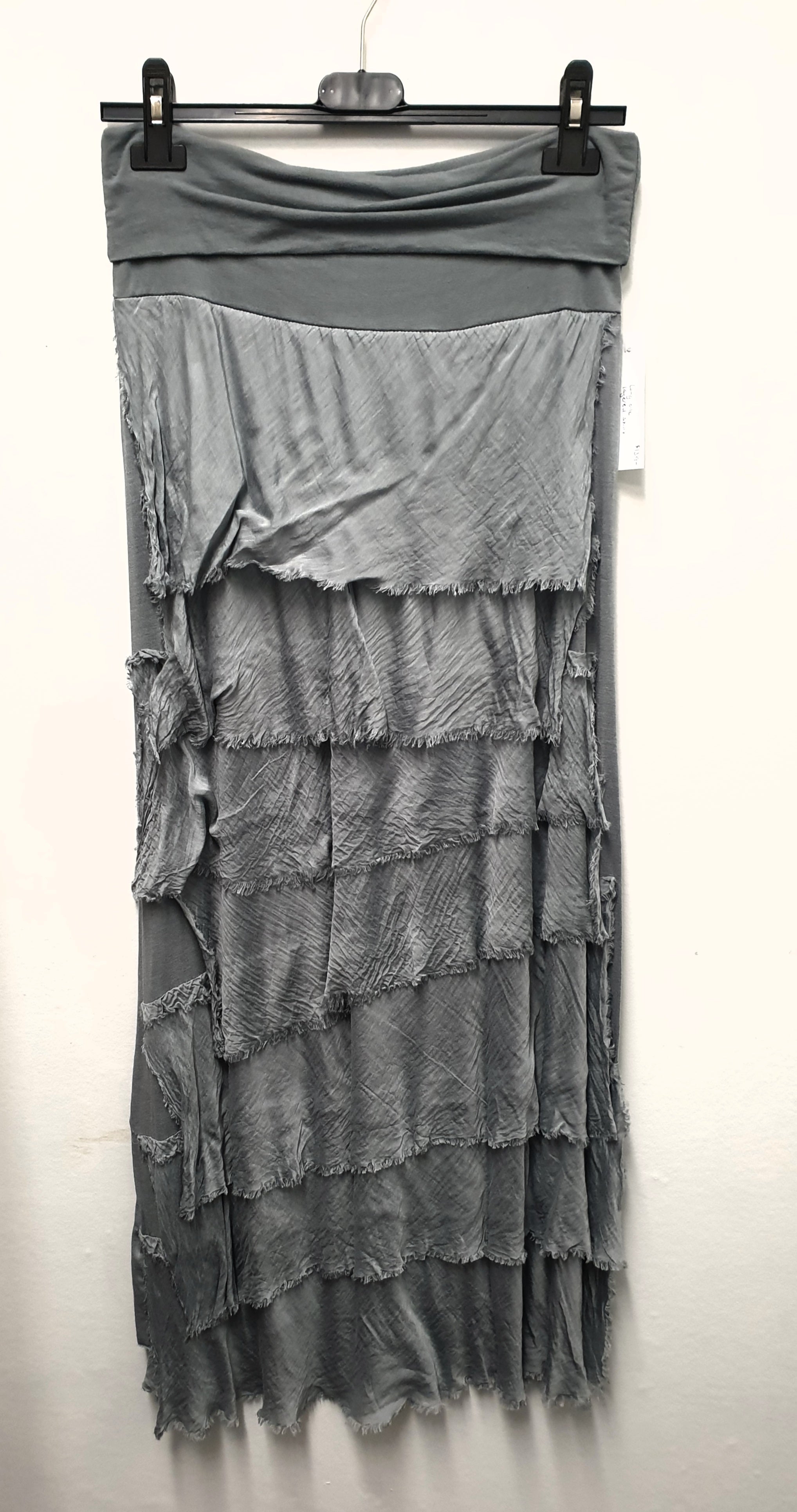 FLORENTINA- Shredded Silk Skirt